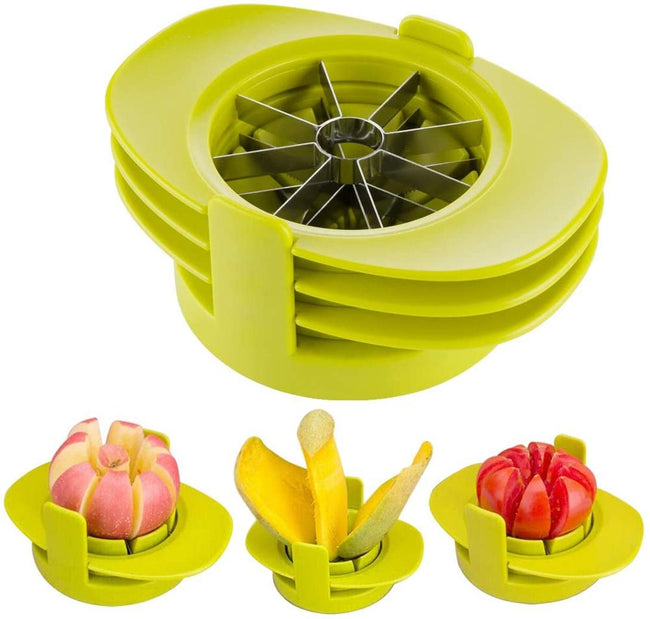 4-in-1 Fruit and Vegetable Slicer with Base